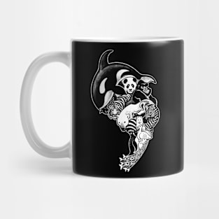 Monochromanimal (black) Mug